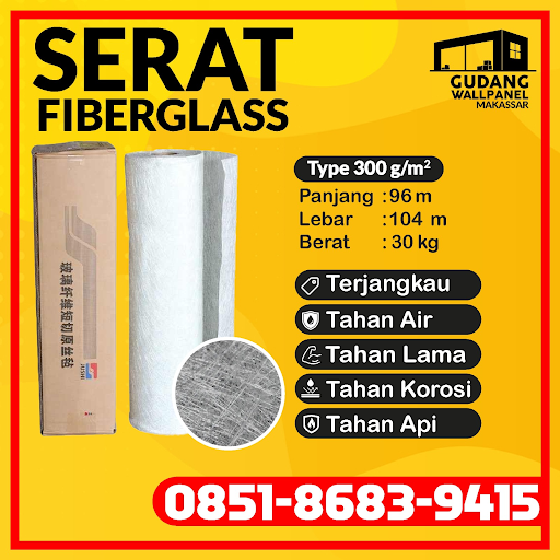 Cover photo of Jual Serat Fiber Roll Anti Bocor No Drop Makassar